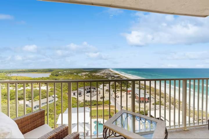 Top Floor Gulf Views @ Beach Manor 1406 - Santa Rosa Beach, FL