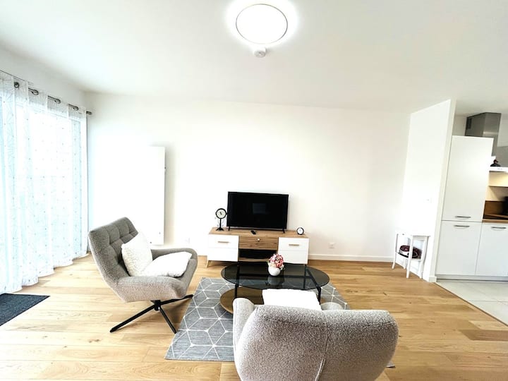 Bel Appartement Neuf 2 Personnes Avec Terrasse, Ga - Ploemeur