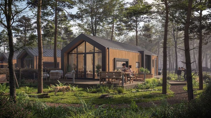 Boslodge Met Hottub & Sauna | 4 Pers. - Nordhorn