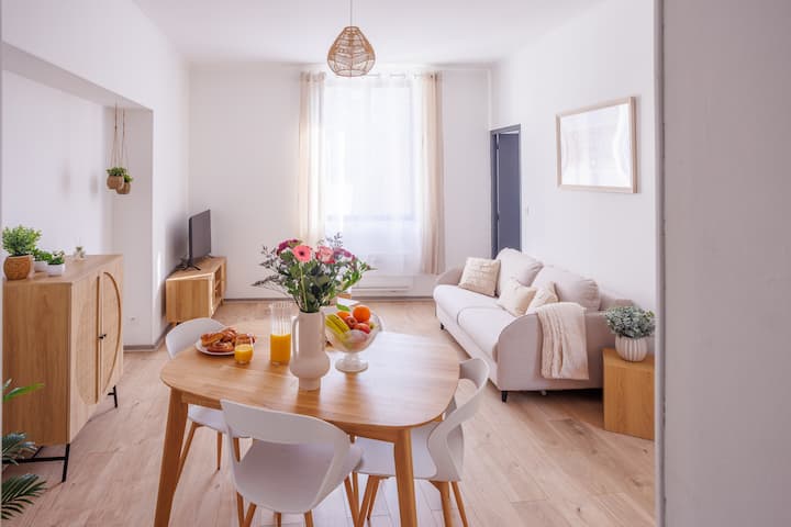 L'appartement Matisse - Charmant T2 Proche Centre - Caudry