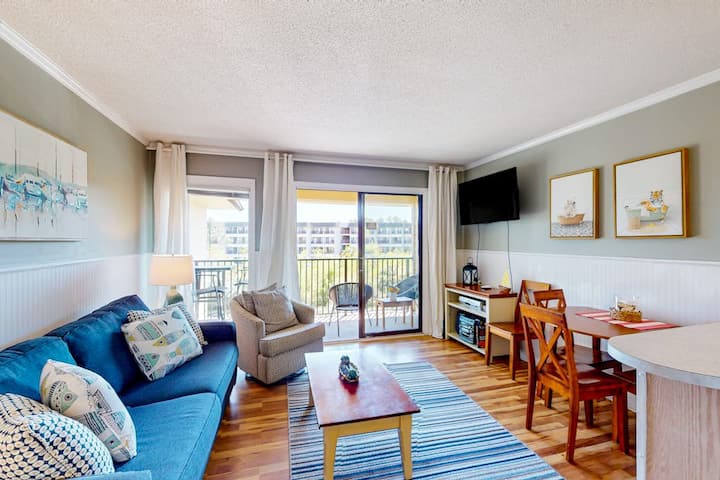 Beautiful Condo With Furnished Balcony, Pools, Ten - Hilton Head Island
