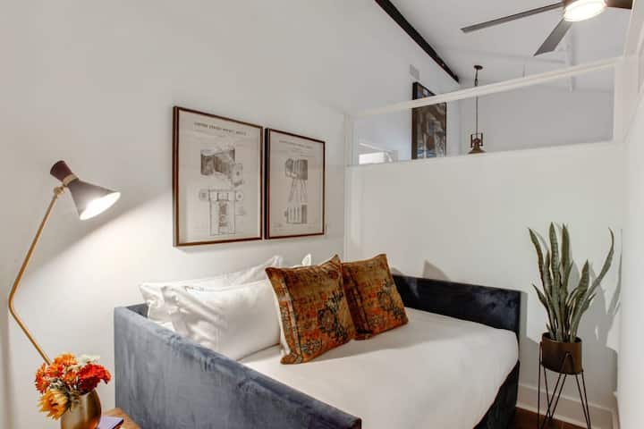 Chambre 10 | Canapé-lit simple | Deuxième étage du logement B au troisième étage