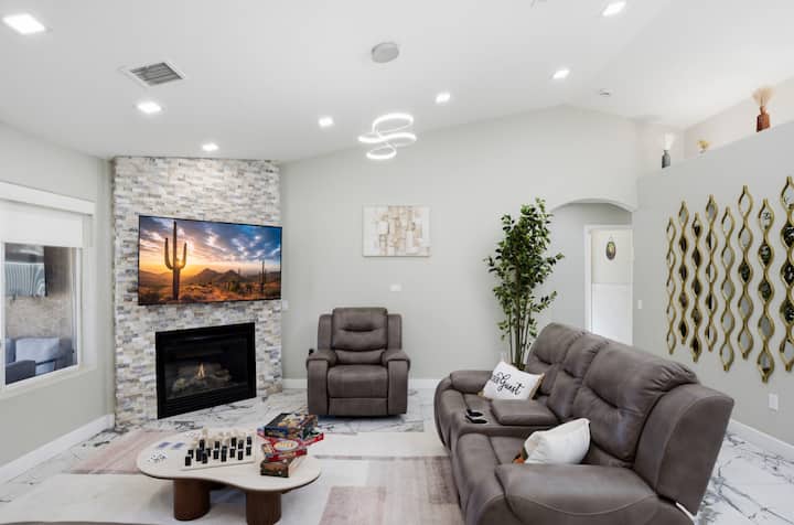 Race & Recharge | Pool, Xbox, Theater, Outdoor Fun - Casa Grande, AZ