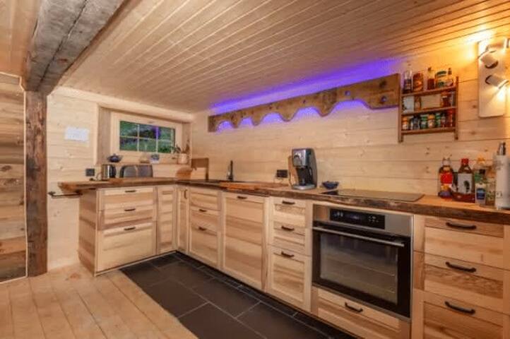 Alps Chalet for Big Group with Sauna & Yoga Terrac gallery image 4