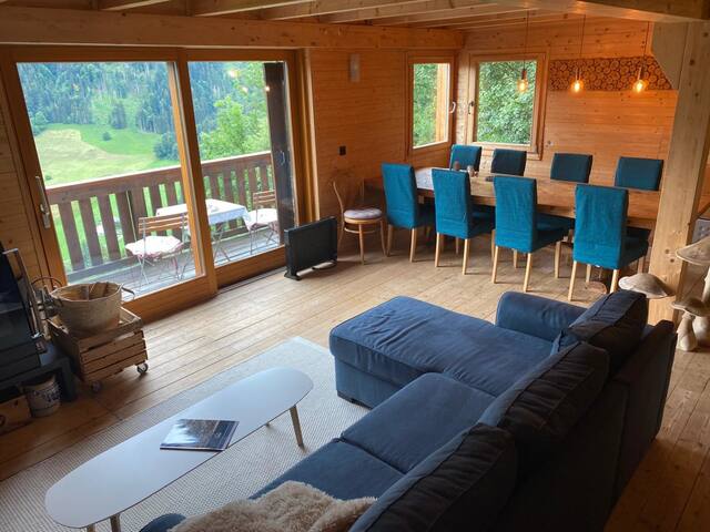Alps Chalet for Big Group with Sauna & Yoga Terrac gallery image 3