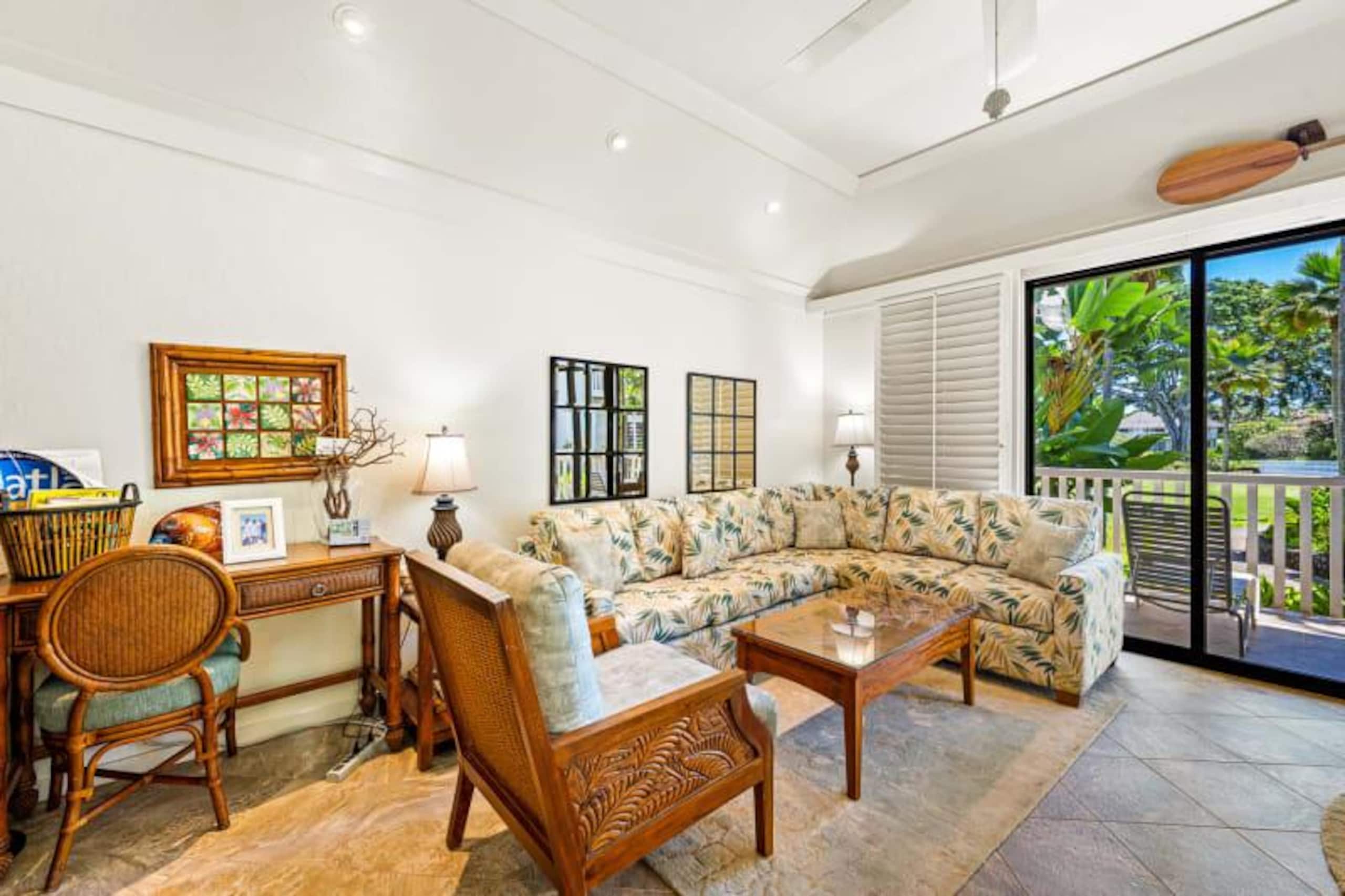 Poipu retreat w/ pool, hot tub & gym access - Main photo