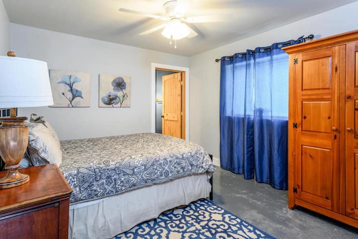 Vista sulla seconda camera da letto