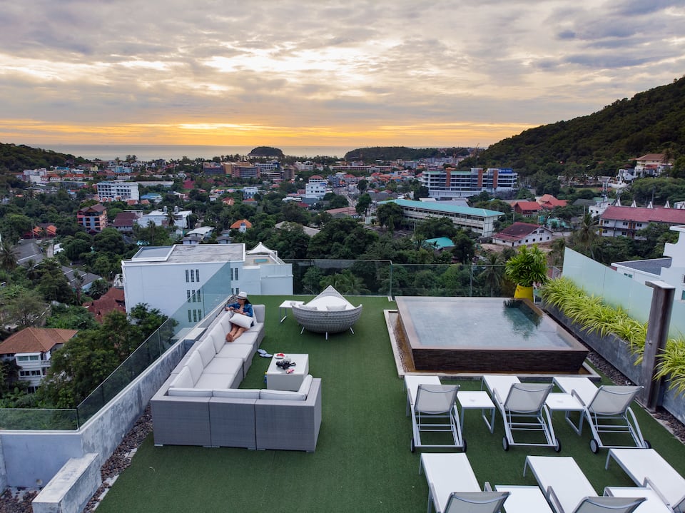 A sea-view villa above Kata Beach with its own games bar, Karon, Phuket, Thailand, photo 7 of 10
