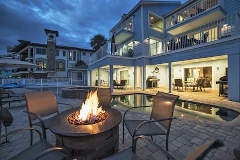 OceanfrontVilla/Pool/HotTub/8bedroom/GmRm