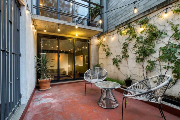 ¡Unique! Roma Town House | 3BR | Terrace gallery image 4