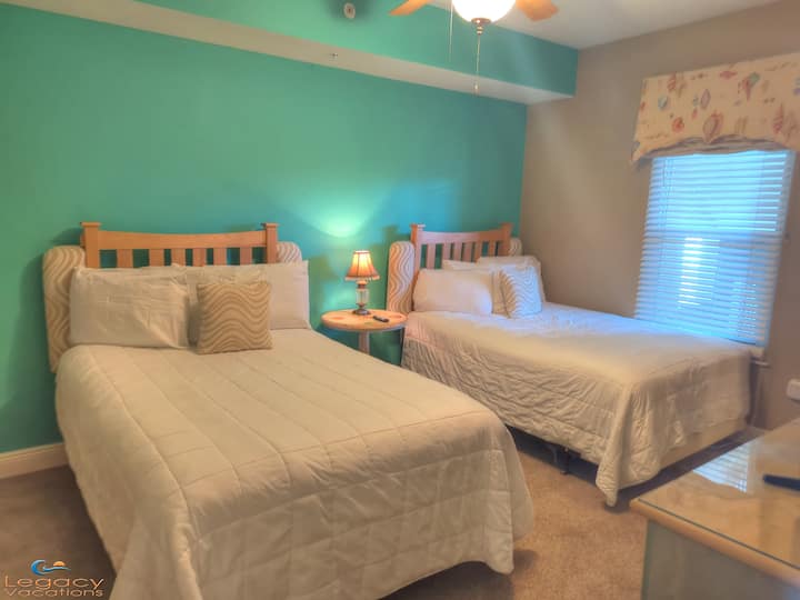 Summer Place #408 חדר שינה #2 - מיטות מלאות / מלאות. 