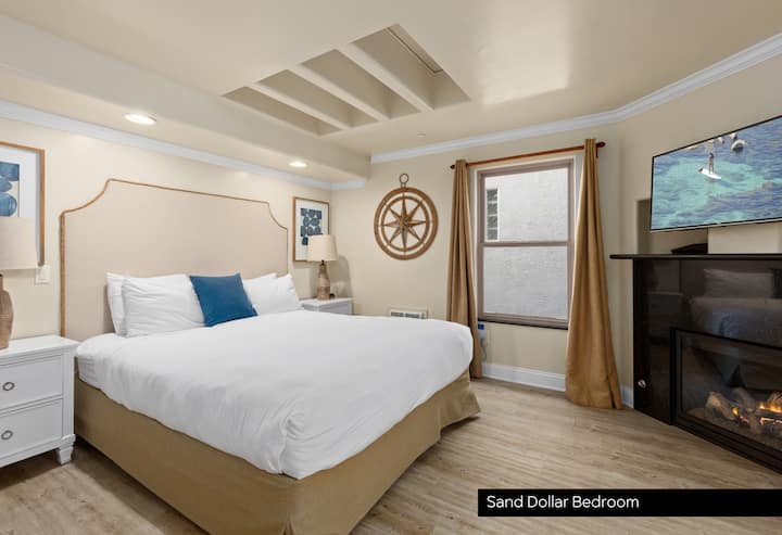 Спална соба со песочен долар