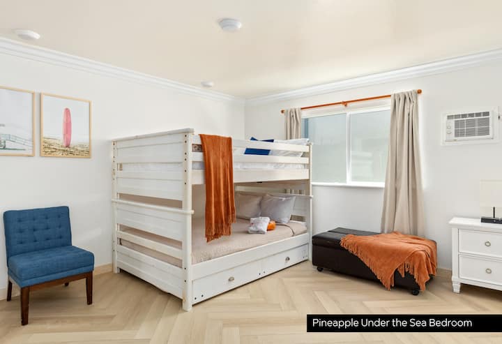 Ananás pod morom Spálňa