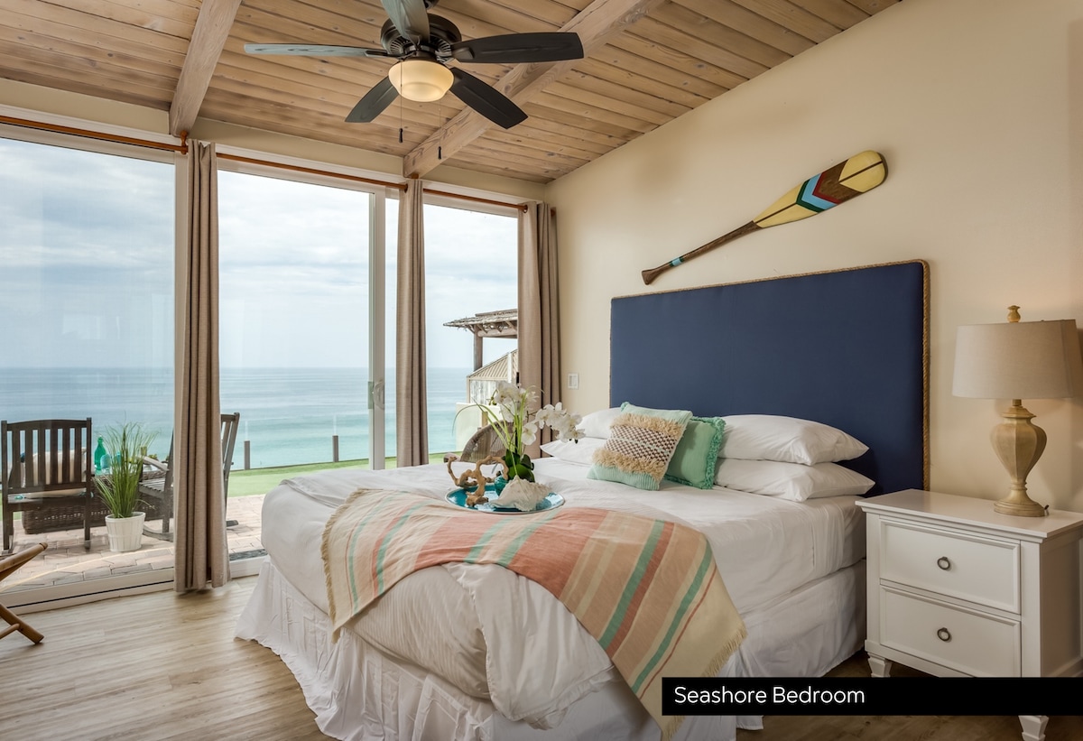 ห้องนอนริมทะเล