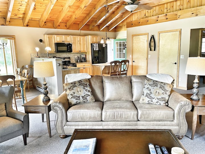 Отворете таваните на гредата и вентилатора на тавана.