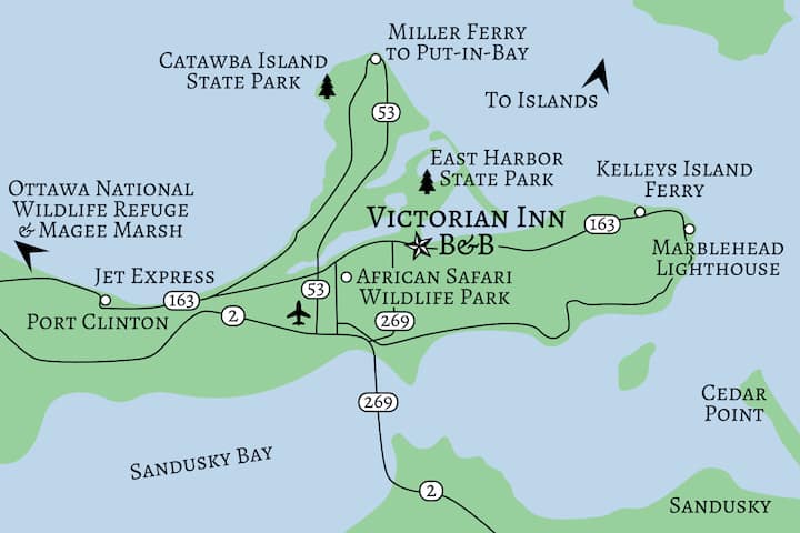 Morning Bliss In Marblehead At The Victorian Inn - Kelleys Island, OH