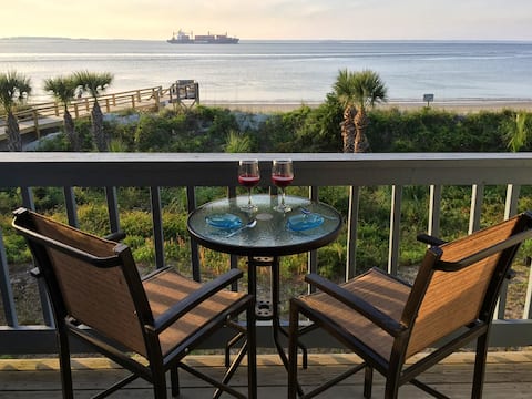 Beach Racquet A219 | Sunset Views, Steps to Beach