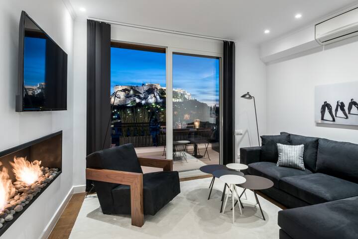 Executive 2 bdr Suite in Plaka – Acropolis view