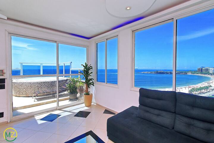 Oceanfront penthouse with private pool Copacabana gallery image 4