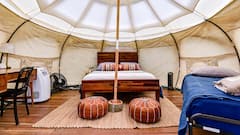 Yurt+%231+with+A%2FC+%2B+Fire+Pit%2C+NEW+Discounted+Rates