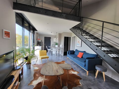 La Villa-Loft-Private Bathroom-Apartment-Courtyard