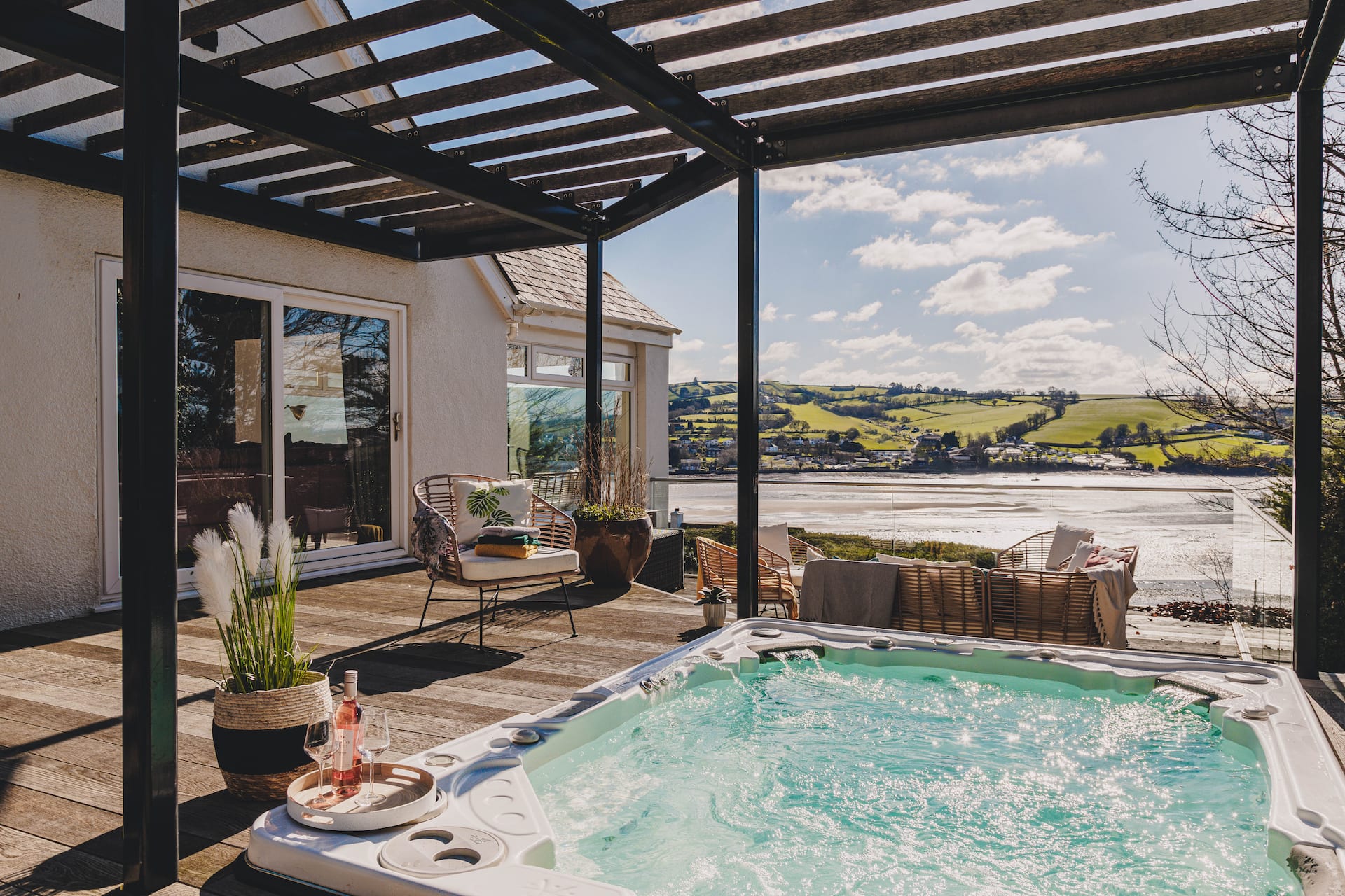 The Curlews - Waterside villa con grande spa (Teignmouth)