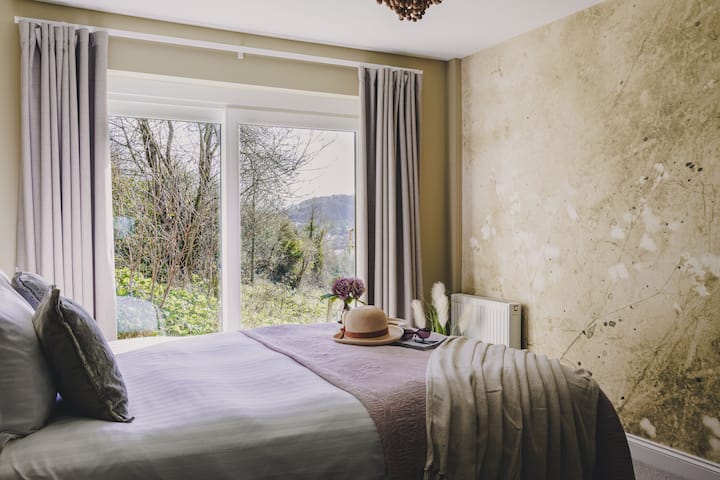 Свежи бегство - The Curlews - хидромасажна када - поглед - Teignmouth 