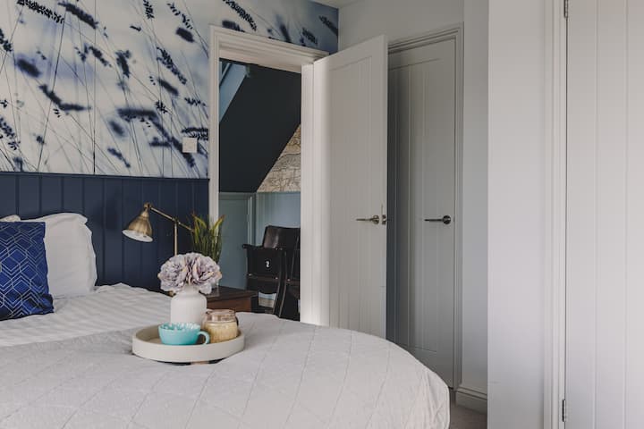 Свежи бегство - The Curlews - хидромасажна када - поглед - Teignmouth 