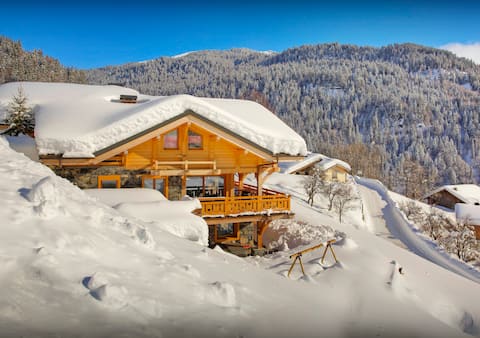 Ski in the Alps and wellness spa