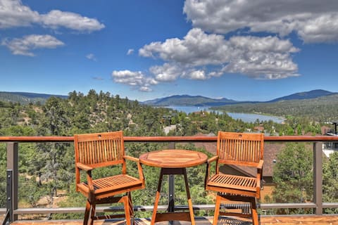 What A View: Hot Tub! Propane BBQ! Ping Pong!