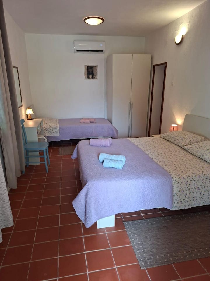 Dormitorio, superficie: 17 m²