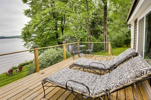 Peaceful Fisherman's Paradise w/ Deck + Fire Pit!