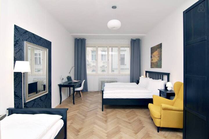 Mila – 4 Br 2 Ba 4 min walk from Wenceslas Square gallery image 3