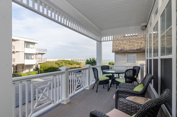 3 Bedroom Duplex W Ocean Views, Game Room - W267 - Wrightsville Beach, NC