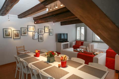 herzog duplex ac 160m2 city center 5br 3bth