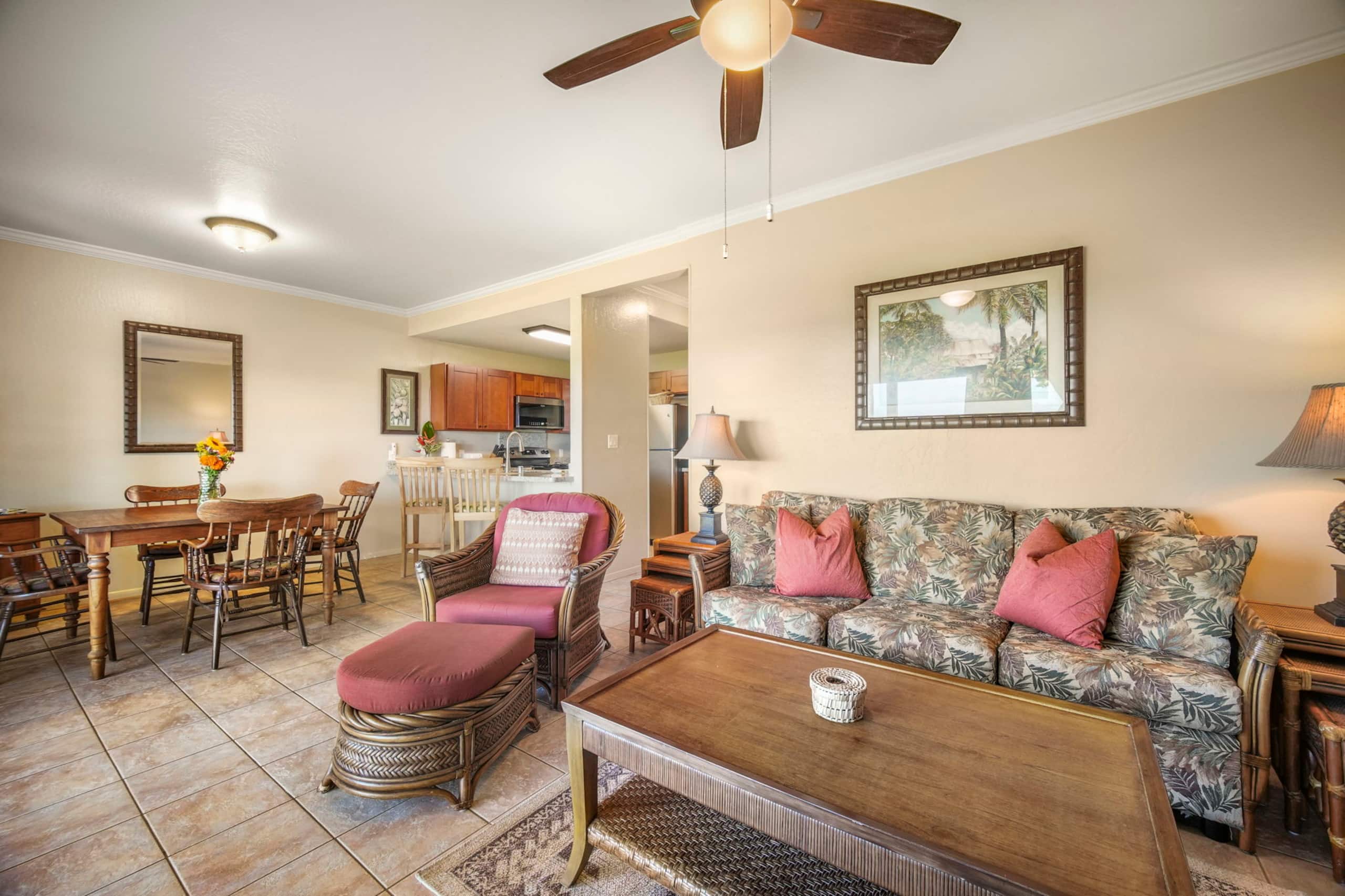 Kaha Lani 121, Oceanfront, Walk to Beach - Photo 5