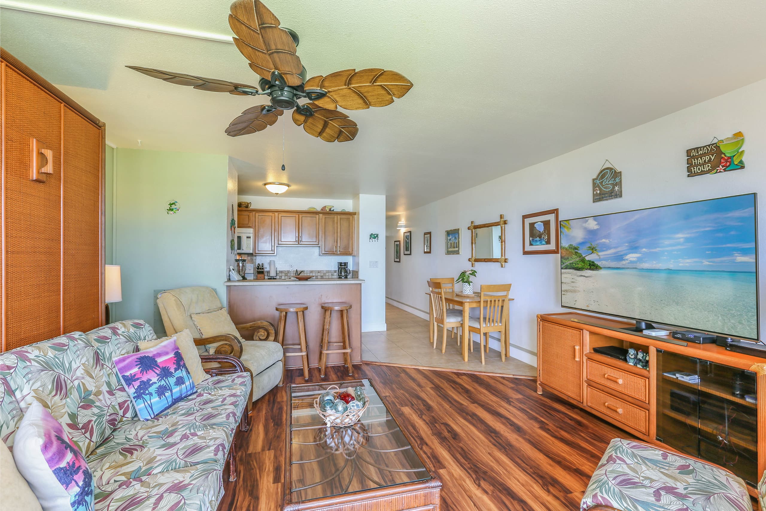 Kapaa Shore Resort 202, Oceanfront, Walk to Beach - Photo 6
