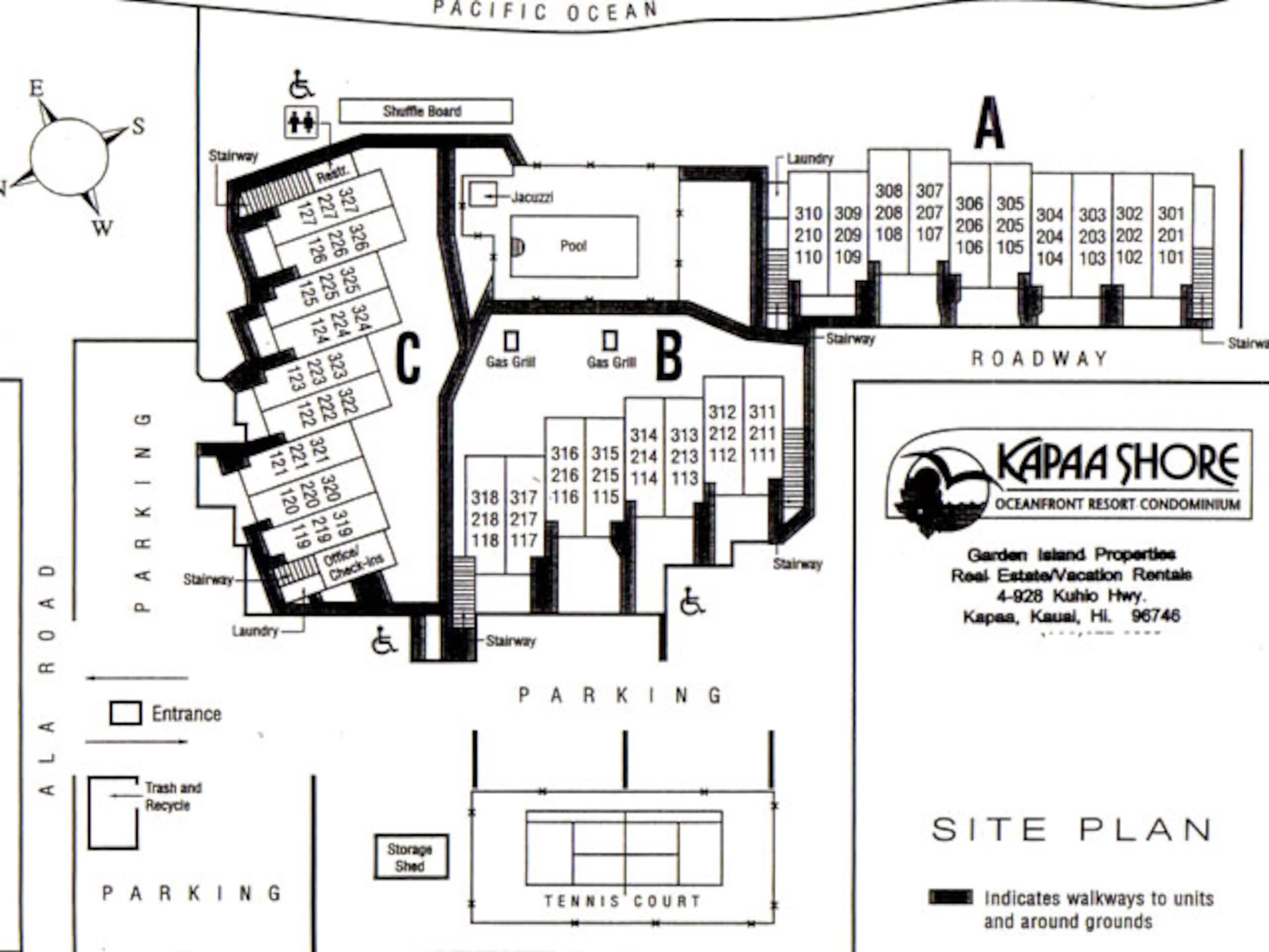 Kapaa Shore Resort 227, Oceanfront, Walk to Beach - Photo 43