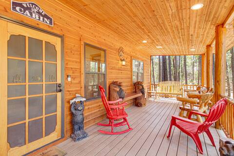 Rustic Lakeside Cabin on 3 Acres w/ Nature Views!