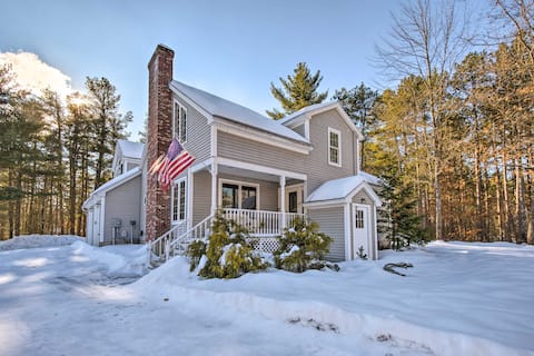 Charming Retreat ~ 1 Mi to Ossipee Lake Marina!