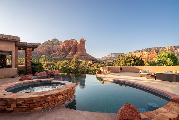 Lux 360 Views, Pool & Hot Tub! Sky Dancer - S019 - Sedona, AZ