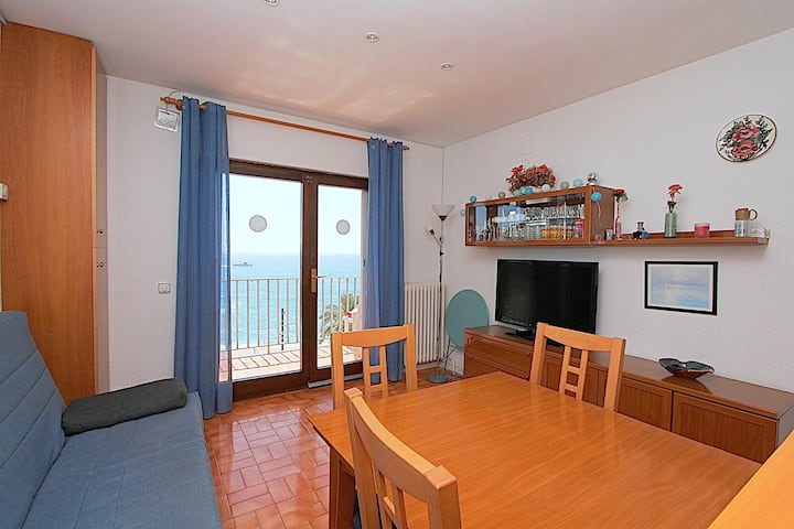 Appartement Aguamar  Sur Le Front De Mer  Avec Bal - Lloret de Mar