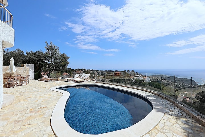 Villa Verasol – Vue Mer, Piscine Privée Et Climati - Lloret de Mar