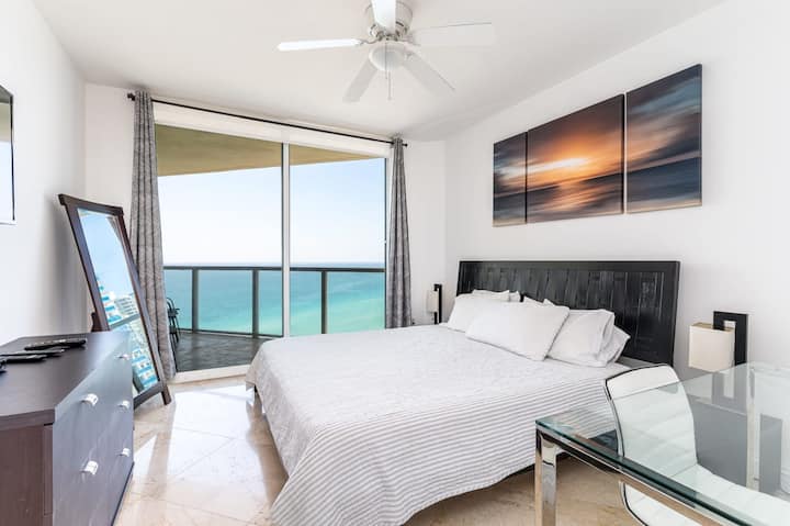 Прекрасен поглед кон океанот - втора спална соба.