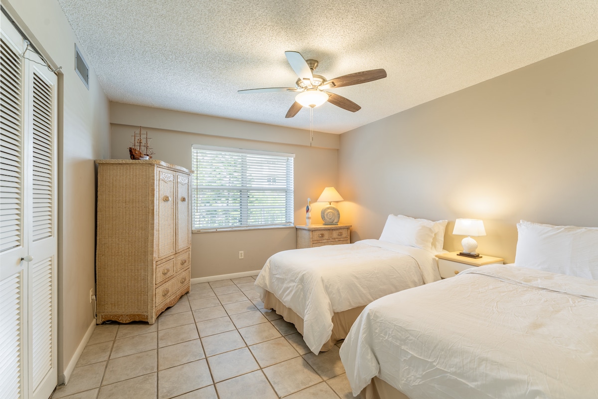 Spálňa 2 má dve samostatné postele.