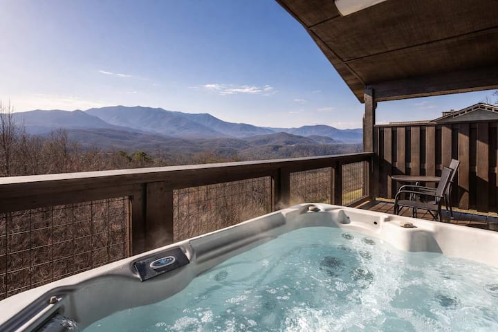 Huge Views Of Gsmnp/3.6 Miles 2 Dwtn Gat/hot Tub - Gatlinburg
