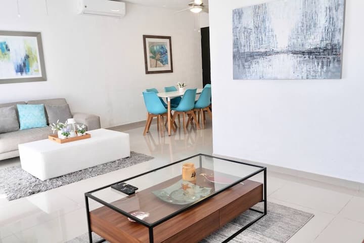 Apartment With Pool, Ideal For Families - Cancún