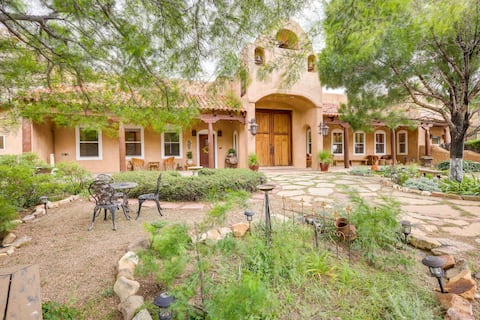 Los Cerrillos Hillside Hacienda on 65 Acres!
