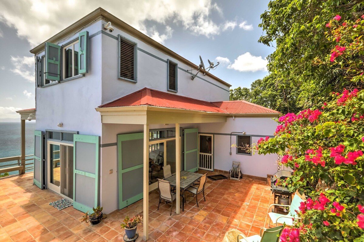 St Thomas Cliffside Villa with Pool & Hot Tub! - Villas for Rent