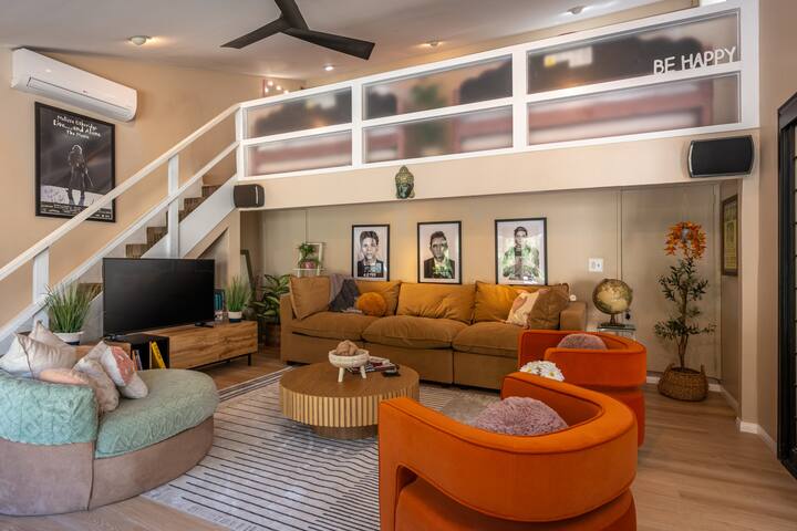 Obývacia izba s dostatkom pohodlného posedenia